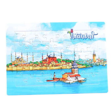 Istanbul Themed Customised Paper Jigsaw Puzzle 130x180 mm - 11