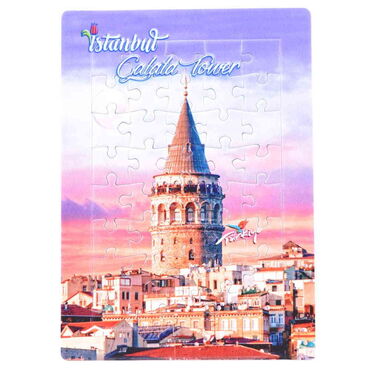 Istanbul Themed Customised Paper Jigsaw Puzzle 130x180 mm - 13