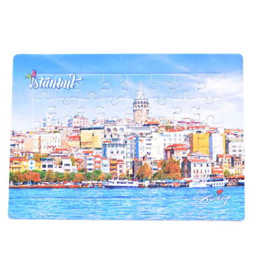 Istanbul Themed Customised Paper Jigsaw Puzzle 130x180 mm - 14