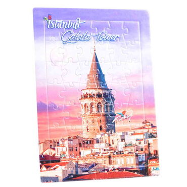 Toptan İstanbul Temalı Uv Baskılı Puzzle 190x270 mm - Thumbnail