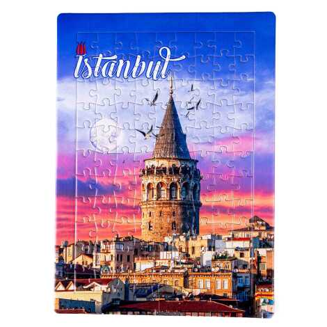 Toptan İstanbul Temalı Uv Baskılı Puzzle 190x270 mm - 6