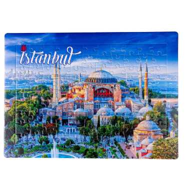 Toptan İstanbul Temalı Uv Baskılı Puzzle 190x270 mm - 2