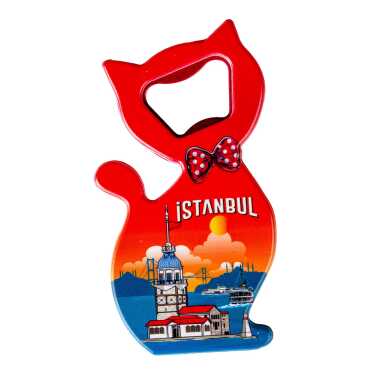 Toptan İstanbul Temalı Myros Uv Kedi̇ Açacak - 3