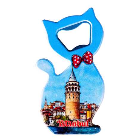 Toptan İstanbul Temalı Myros Uv Kedi̇ Açacak - 6