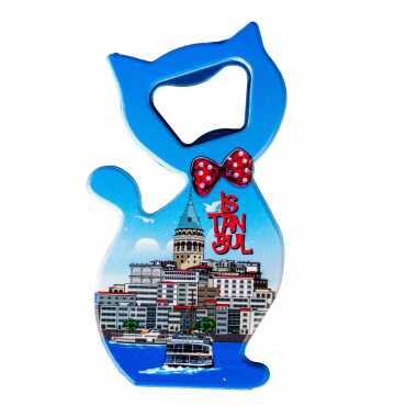 Toptan İstanbul Temalı Myros Uv Kedi̇ Açacak - 13