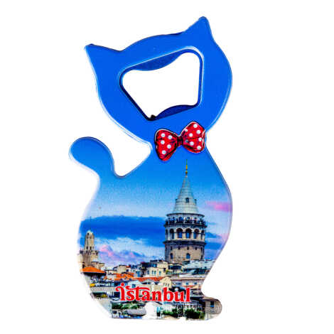 Toptan İstanbul Temalı Myros Uv Kedi̇ Açacak - 17