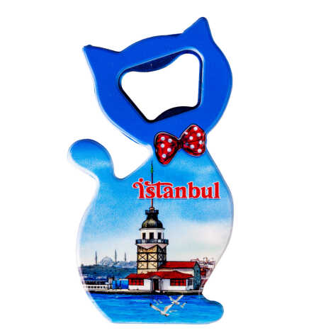 Toptan İstanbul Temalı Myros Uv Kedi̇ Açacak - 21