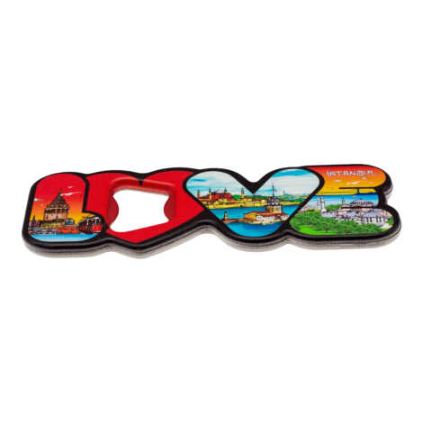 İstanbul Temalı Uv Love Açacak Magnet - 2