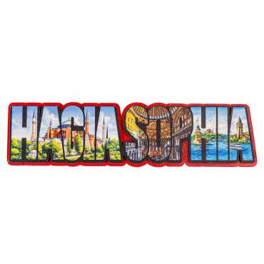 Toptan İstanbul Temalı Myros Uv Yazı Magnet - 4