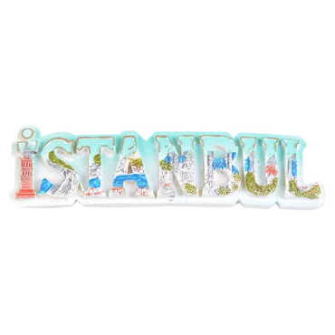Istanbul Text Polyester Fridge Magnet - Myros