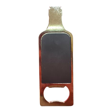 Istanbul Themed Bottle Shaped Metal Magnetic Bottle Opener 115x39 mm - 3