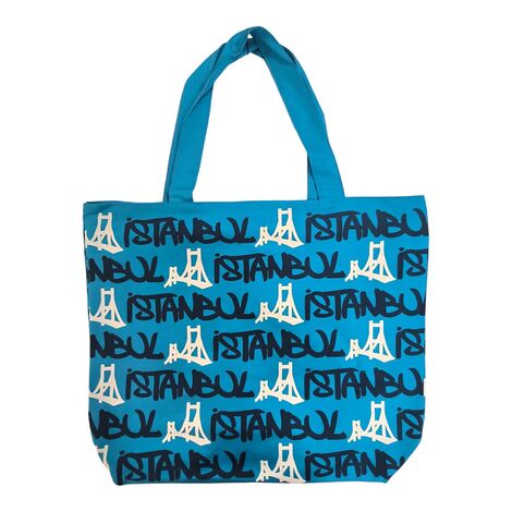 Istanbul Themed Classic Beach Bag