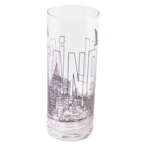 Istanbul Themed Custom Printed Raki-Ouzo Glass