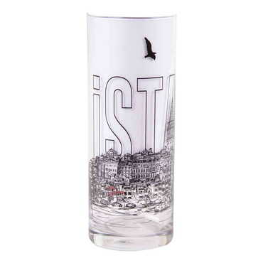 Istanbul Themed Custom Printed Raki-Ouzo Glass - Thumbnail