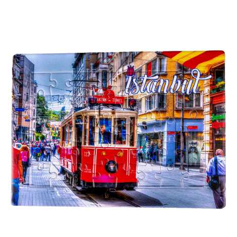 Istanbul Themed Customised Paper Jigsaw Puzzle 130x180 mm - 4