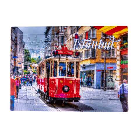 Istanbul Themed Customised Paper Jigsaw Puzzle 190x270 mm - 1