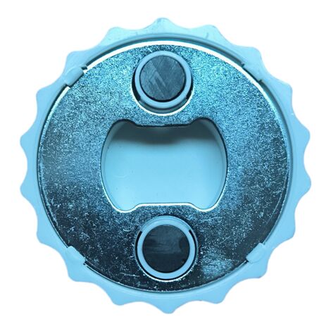 Istanbul Themed Customised UV Printed Bottle Cap Shaped Plastic Base Bottle Opener 58x15 mm - 3
