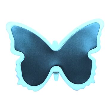 Istanbul Themed Customised UV Printed Plastic Base Butterfly Shaped Fridge Magnet 80x58 mm - Thumbnail