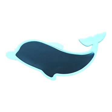 Istanbul Themed Customised UV Printed Plastic Base Dolphin Shaped Fridge Magnet 110x50 mm - Thumbnail