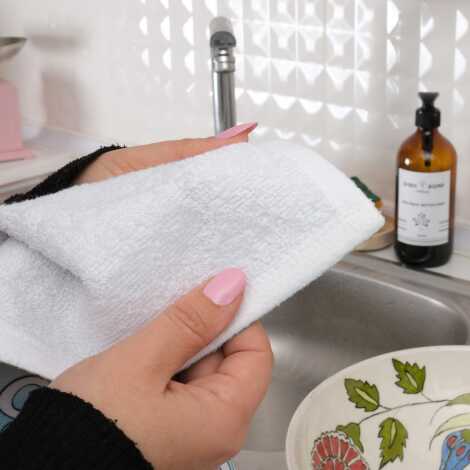 İstanbul Themed Myros Print Hand Towel 600x400 mm - 3