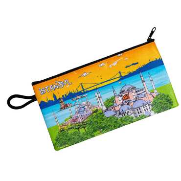 İstanbul Themed Myros Wallet 183x97x8 mm - 6