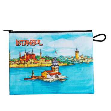 İstanbul Themed Myros Wallet 215x155x8 mm - 3