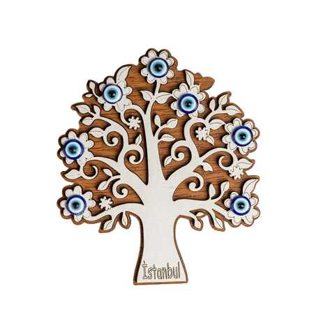 Istanbul Themed Myros Wooden Refrigerator Magnet - 1