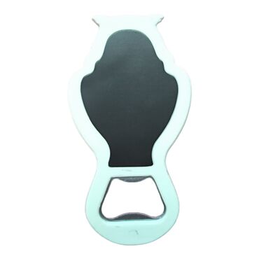 Istanbul Themed Uv Printed Owl Bottle Opener - Thumbnail