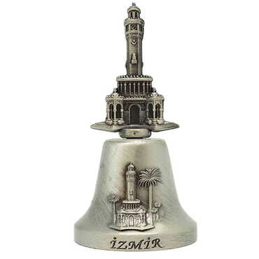 Izmir Belltower Metal Souvenir Bell - Myros