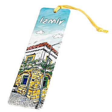 İzmir Temalı İPLİ KİTAP AYRACI - 9