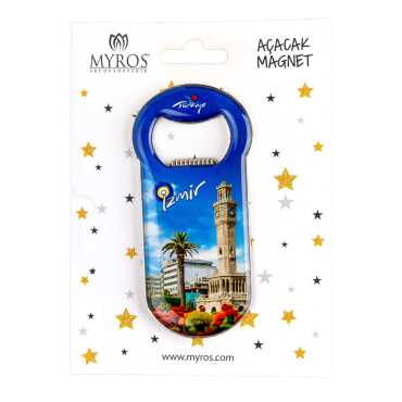 İzmir Temalı Kartonetli Açacak Magnet - Standart - 2