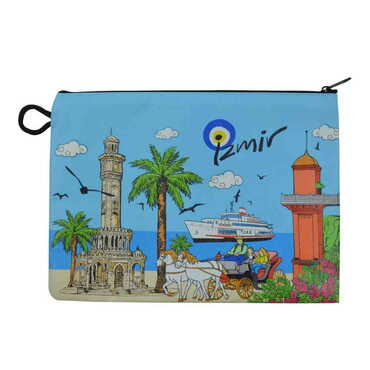 Myros - İzmir Temalı Myros Cüzdan 215x155x8 mm