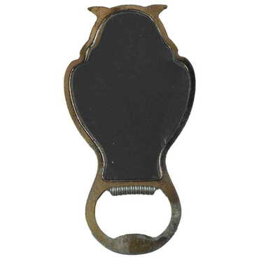 İzmir Temalı Myros Metal Baykuş Açacak Magnet 88x47 mm - 3