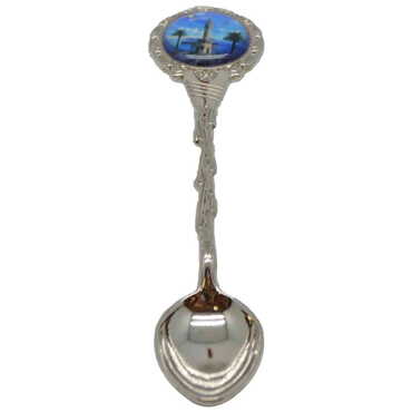 Izmir Themed Collectible Souvenir Metal Tea Spon With Giftbox 25x130 mm - 4