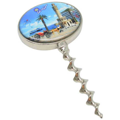 Toptan İzmir Temalı Myros Metal Tirbüşon - 2