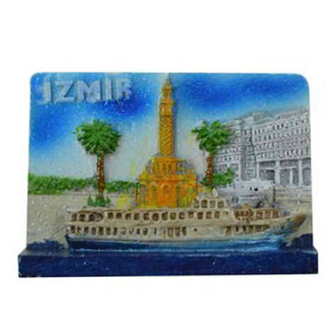 Toptan İzmir Temalı Polyester Magnet - 4
