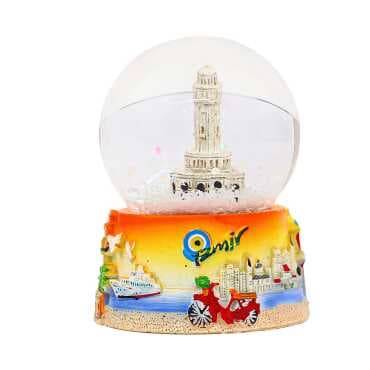 Izmir Themed Polyester Refrigerator Magnet 45 mm - 6