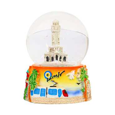 Izmir Themed Polyester Refrigerator Magnet 45 mm - 2