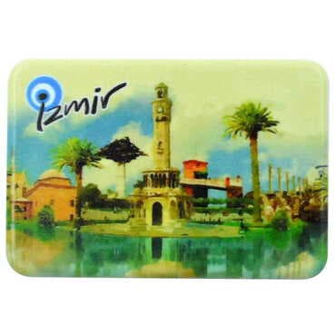 Toptan İzmir Temalı Uv Baskılı Magnet 80x50 mm - 11