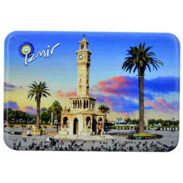 Toptan İzmir Temalı Uv Baskılı Magnet 80x50 mm - 12