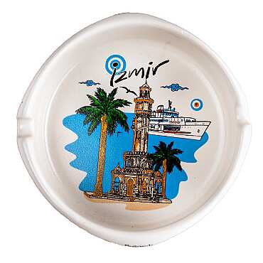 İzmir Temalı Yöresel Büyük Küllük 100*40 Mm - Myros