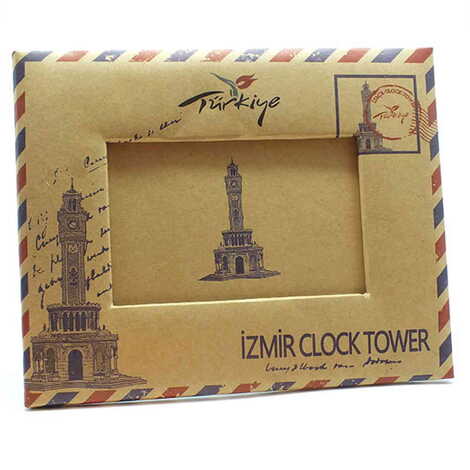 Izmir Themed Cardboard Photo Frame