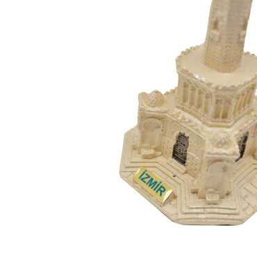 Izmir Themed Izmir Tower Themed Polyester Figurine - Thumbnail