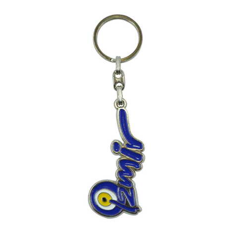 Izmir Themed Metal Customised Enamel Keychain