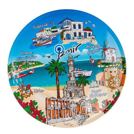 Izmir Themed Metal Trivet - 1