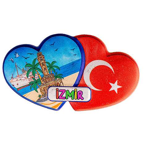 İzmir Themed Myros Local Polyester Refrigerator Magnet - 29