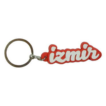 Myros - Izmir Themed Plastic Rubber Keyring