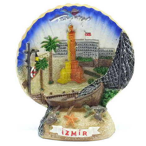 Izmir Themed Polyester Oysters Desktop Decor