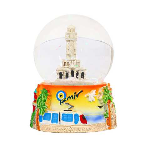 Izmir Themed Polyester Refrigerator Magnet 65 mm - 3