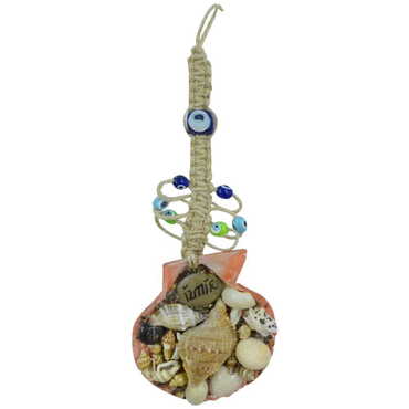 Myros - Izmir Themed Sea Shell Macrame Wall Hanging Decoration